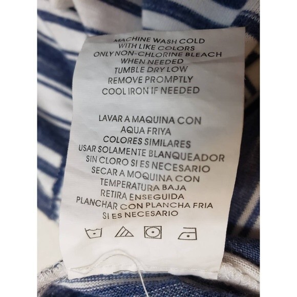 Copper Key Striped Overalls Jumpsuit - small - Picture 12 of 12